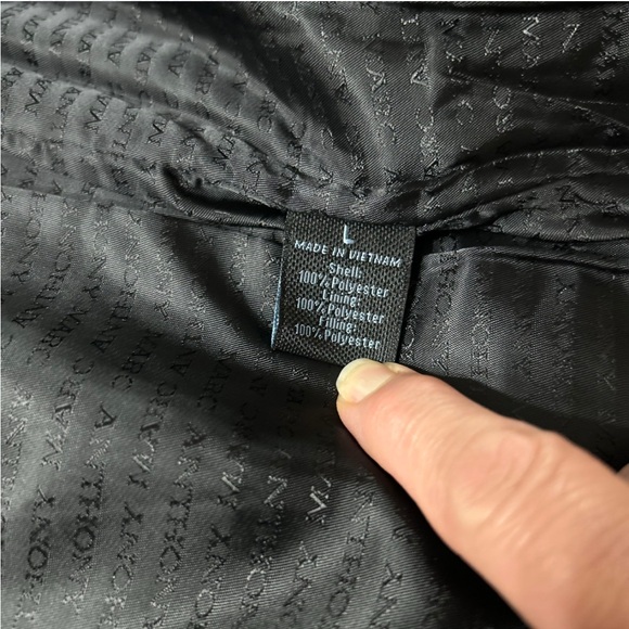 MARC ANTHONY Gray  vest L - Picture 6 of 8